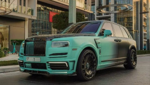 Biển số Dubai trị giá 365 tỷ VNĐ được gắn lên chiếc Rolls-Royce Cullinan độ Mansory