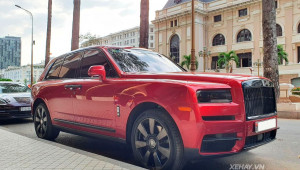 Rolls-Royce Cullinan với màu sơn cực hiếm tại Việt Nam đã tháo bỏ trang bị độc nhất