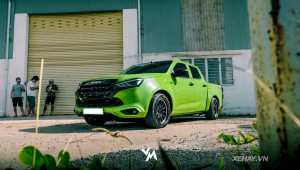 Chiêm ngưỡng bản độ Isuzu D-Max 2021 đầu tiên tại Việt Nam: Khi bán tải gầm thấp như xe sedan