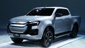 Isuzu nhá hàng bán tải điện D-Max EV Concept: Công suất 177 mã lực, đi được 300 km khi sạc đầy