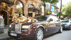Rolls-Royce Phantom “Hòa bình Vinh quang” - Xe dâu trong đám cưới Đỗ Mỹ Linh - Đỗ Vinh Quang