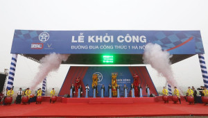 Hà Nội khởi công đường đua Công thức 1, dự kiến sẽ được hoàn tất vào tháng 3.2020