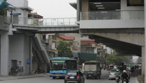 55 tuyến buýt kết nối đường sắt Cát Linh- Hà Đông ngay khi vận hành