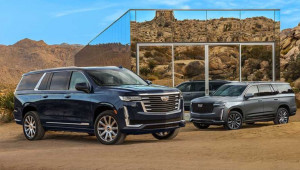 Hình ảnh chính thức đầu tiên về “khủng long” Cadillac Escalade ESV 2021