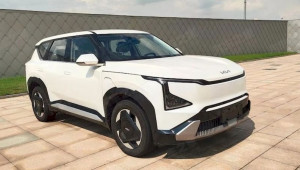 Kia EV5 lộ thông số động cơ: Mạnh 215 mã lực, đi được 600km với một lần sạc đầy