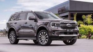 Ford Everest sắp có bản máy xăng tại Việt Nam: lộ mức tiêu thụ 10L/100 km, dùng động cơ EcoBoost 2.3L?