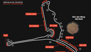 Khán đài đường đua công thức 1 Hà Nội mang tên địa danh nổi tiếng Việt Nam