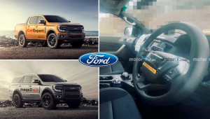 Xem trước nội thất Ford Ranger và Everest thế hệ mới: Nổi bật nhất là cần số dạng núm xoay