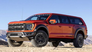 SUV Ford F-150 Raptor tuyệt đẹp với những hình ảnh được kết xuất đồ họa