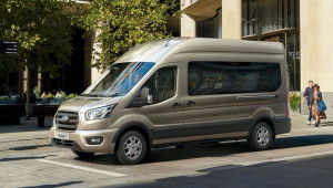 Ford Transit sẽ chia sẻ hộp số tự động 10 cấp của Mustang, Ranger và F-150.