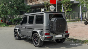Mercedes-AMG G63 độ Brabus G800 với vật liệu sợi carbon đúc độc nhất Việt Nam