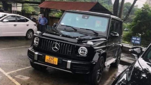 Bất ngờ với chiếc Mercedes-AMG G63 mang biển số vàng của đại gia Lào Cai
