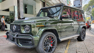 Bắt gặp Mercedes-AMG G63 độ Brabus với 