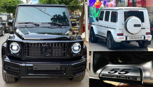 Mercedes-AMG G63 Edition 55 bản giới hạn chỉ có 10 chiếc tại Việt Nam, riêng Thái Nguyên đã có tới 2 chiếc