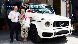 Nữ đại gia 9X mua Mercedes-AMG G63 phiên bản đặc biệt tặng sinh nhật chồng