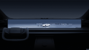 Galaxy E8 – sedan thuần điện Trung Quốc có màn hình dài hơn 1 mét