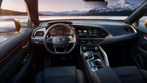 Mẫu SUV coupe hoàn toàn mới - Geely FY11 - hé lộ khoang lái hiện đại