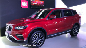 Geely Boyue Pro chính thức trình làng - Khi xe 