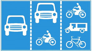 Tăng gấp 4 lần mức phạt lỗi sai làn ô tô trong năm 2020