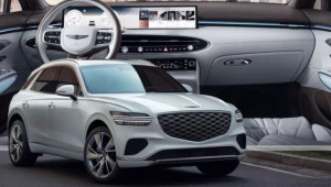 Genesis hé lộ GV70 bản nâng cấp: Điểm nhấn là màn hình đa chức năng kích thước khổng lồ