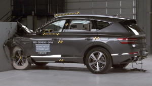 Cứu mạng Tiger Woods thành công, Genesis GV80 2021 xuất sắc đạt giải thưởng Top Safety Pick+ danh giá