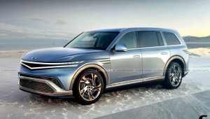 Genesis GV90 - SUV thuần điện cỡ lớn đối đầu Mercedes-Benz EQS SUV
