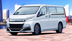 Toyota HiAce sắp có phiên bản hybrid siêu tiết kiệm nhiên liệu