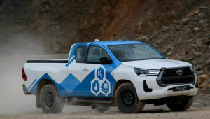 Toyota Hilux động cơ hydro có tầm vận hành lên tới 600 km