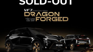 68 chiếc VinFast VF 7 Hỏa Long Độc Bản bán hết veo trong 22 phút