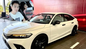 Em trai ca sĩ Đăng Khôi tặng vợ chiếc Honda Civic RS 2022 vì quá 