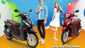 Honda Vision phiên bản mới chính thức ra mắt, giá từ 29.990 triệu VNĐ