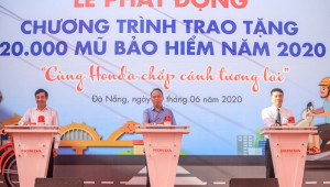 Honda Việt Nam phát động Chương trình trao tặng 20.000 mũ bảo hiểm năm 2020