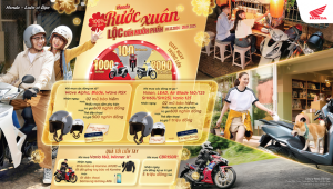 Trúng thưởng lớn với chương trình khuyến mại “Honda rước xuân – Lộc đến muôn phần”