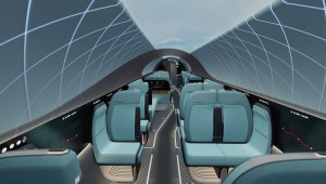 HyperloopTT ra mắt thiết kế khoang cabin tàu siêu tốc tràn ngập công nghệ đến từ tương lai