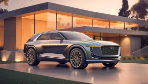 Hyundai Palisade thế hệ mới lộ diện: To hơn và có động cơ hybrid