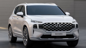 Hyundai Santa Fe thế hệ mới sẽ có kích thước lớn hơn để tăng 