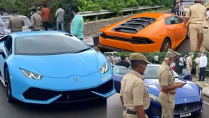 Sử dụng xe trốn thuế để diễu hành, dàn siêu xe 11 chiếc bị cảnh sát 
