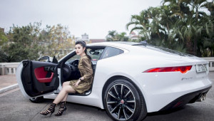 Á hậu Huyền My tậu Jaguar F-Type Coupé trị giá 6 tỷ VNĐ