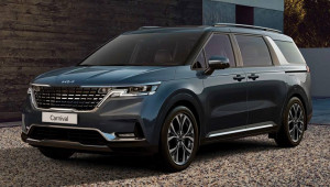 Kia Carnival 2022 logo mới cập bến Malaysia dưới dạng nhập khẩu