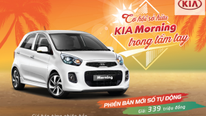 Thaco ra mắt Kia Morning phiên bản số tự động mới với giá chỉ 339 triệu VNĐ
