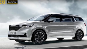 Kia Sedona thế hệ mới lộ diện với ngoại hình 