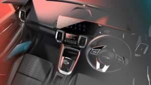 Crossover cỡ nhỏ Kia Sonet 2021 có màn hình trung tâm như trên xe sang