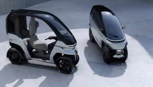 Komma UMV – mẫu xe điện độc đáo kích thước nhỏ như xe máy nhưng đầy đủ tiện nghi như ô tô