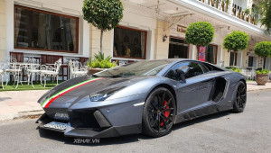 Siêu phẩm Lamborghini Aventador biển 