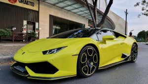 Bắt gặp Lamborghini Huracan độ Vorsteiner - Hàng hiếm với biển số khủng trên đường phố Sài Gòn
