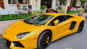 Bắt gặp Lamborghini Aventador tại Sài Thành: Siêu phẩm sở hữu lai lịch thú vị