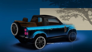 Lạ mắt với phiên bản mui trần Land Rover Defender, giá bán dự kiến từ 3,58 tỷ VNĐ