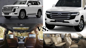 Sự khác biệt giữa Toyota Land Cruiser 2022 chính hãng 4 tỷ đồng và xe tư nhập Trung Đông giá 6 tỷ đồng