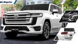 Toyota Land Cruiser 2022 vừa ra mắt đã có ngay bộ phụ kiện Modellista siêu hầm hố