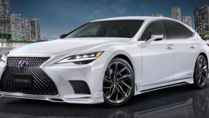 Sedan hạng sang Lexus LS F Sport tăng vẻ mạnh mẽ với gói nâng cấp ngoại thất mới